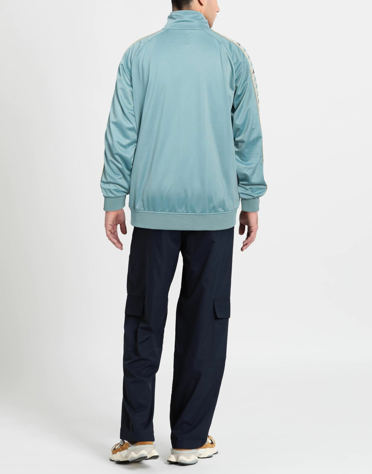 Kappa Mens Sweatshirt Sky in Blue