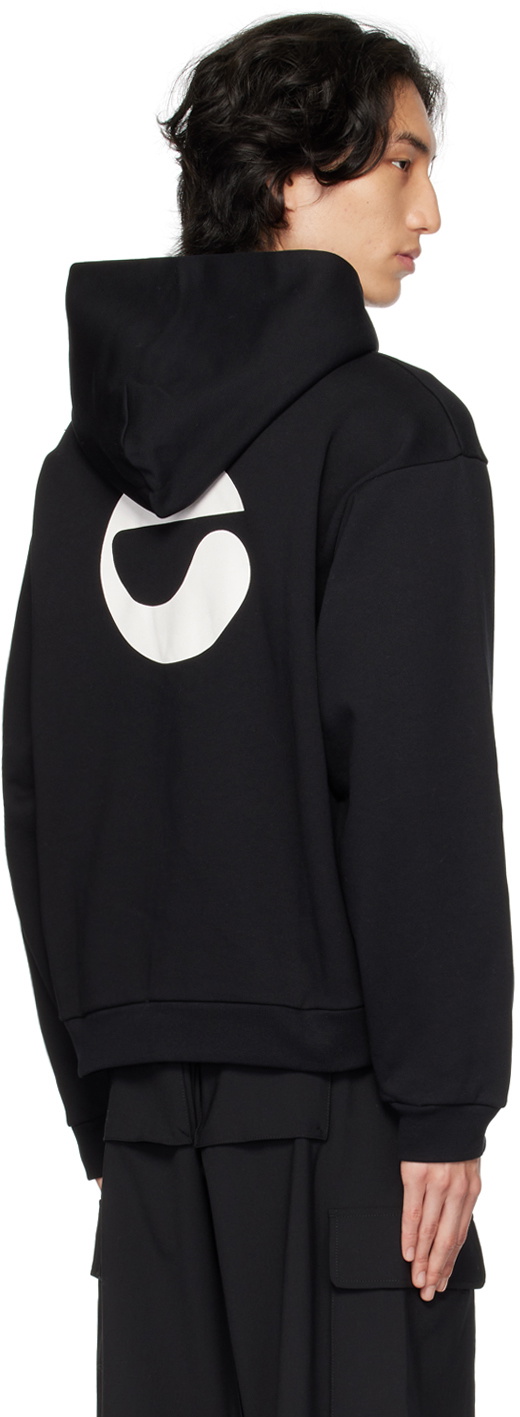 Coperni Black Printed Hoodie