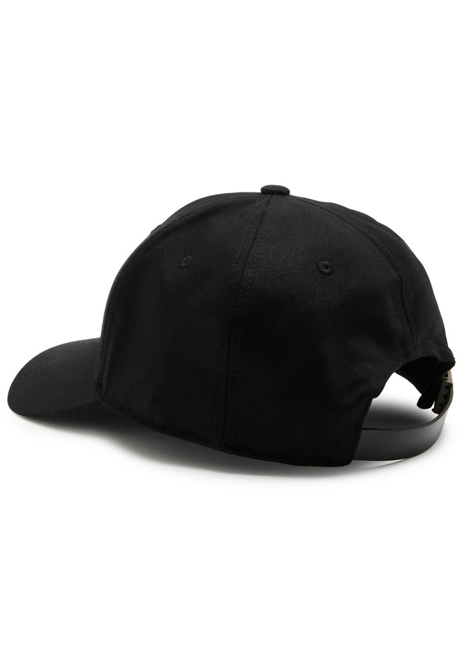 Moose Knuckles Icon Logo Cotton cap - Black - One Size
