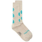 Rostersox Peace Socks in Beige