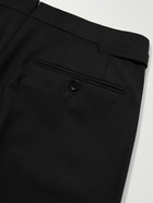 TOM FORD - Shelton Slim-Fit Wool-Blend Trousers - Black