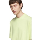 Lanvin Green High Collar T-Shirt