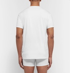 Derek Rose - Jack Pima Cotton-Blend T-Shirt - White