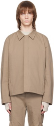 Post Archive Faction (PAF) Taupe Zip Jacket