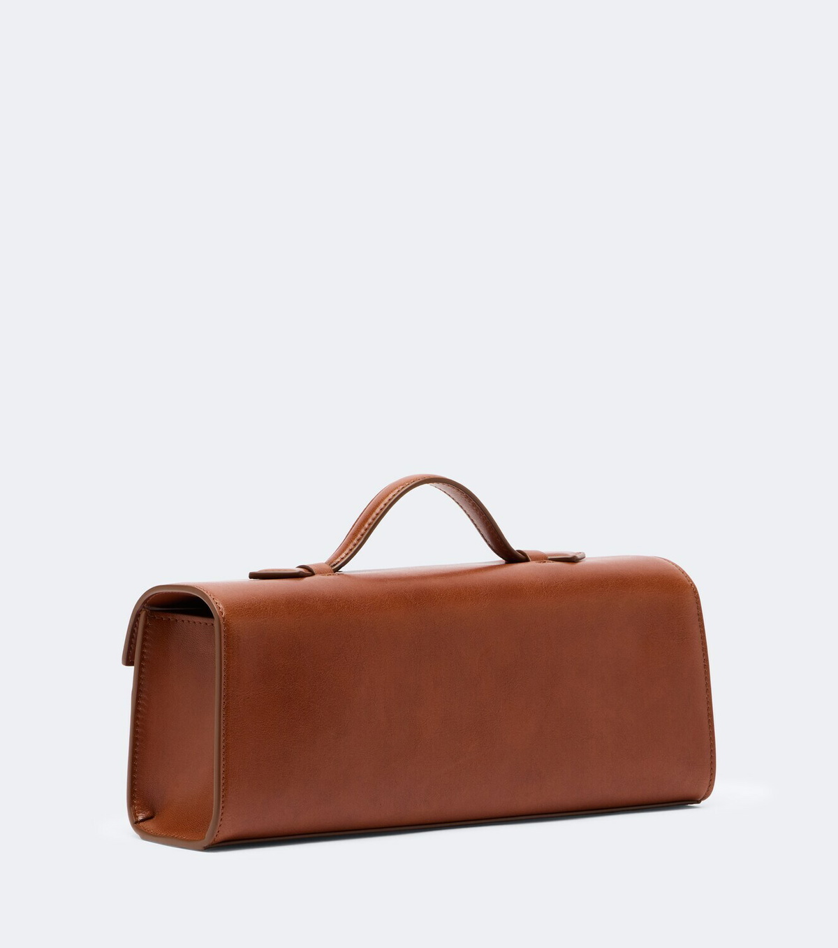 Savette Symmetry Slim Small leather top handle bag
