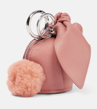 Loewe Bunny leather keychain