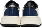 Kenzo Navy & White Hoops Trainer Sneakers