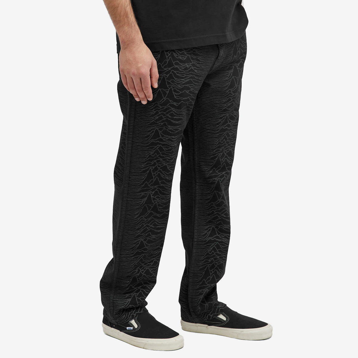 Pleasures Men's New Dawn Fades Jeans in Black