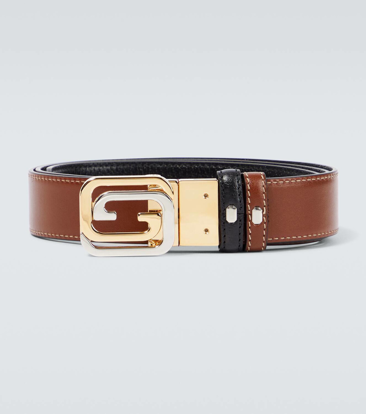 Gucci Reversible double G leather belt Gucci