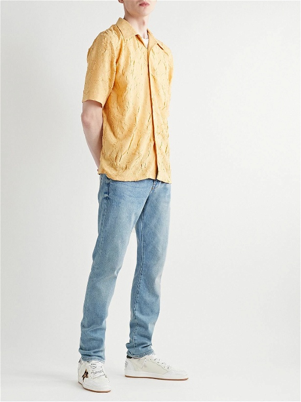 Photo: FRAME - L'Homme Slim-Fit Stretch-Denim Jeans - Blue