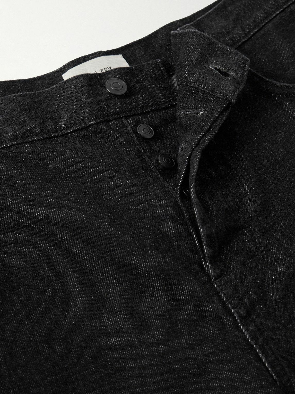 The Row - Rossen Straight-Leg Jeans - Black