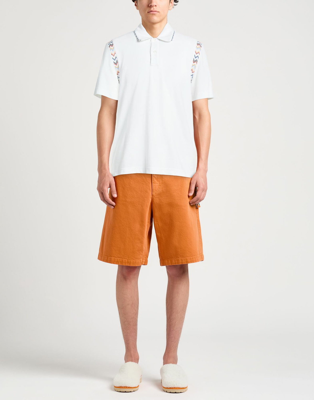 Missoni Mens Polo shirt in White