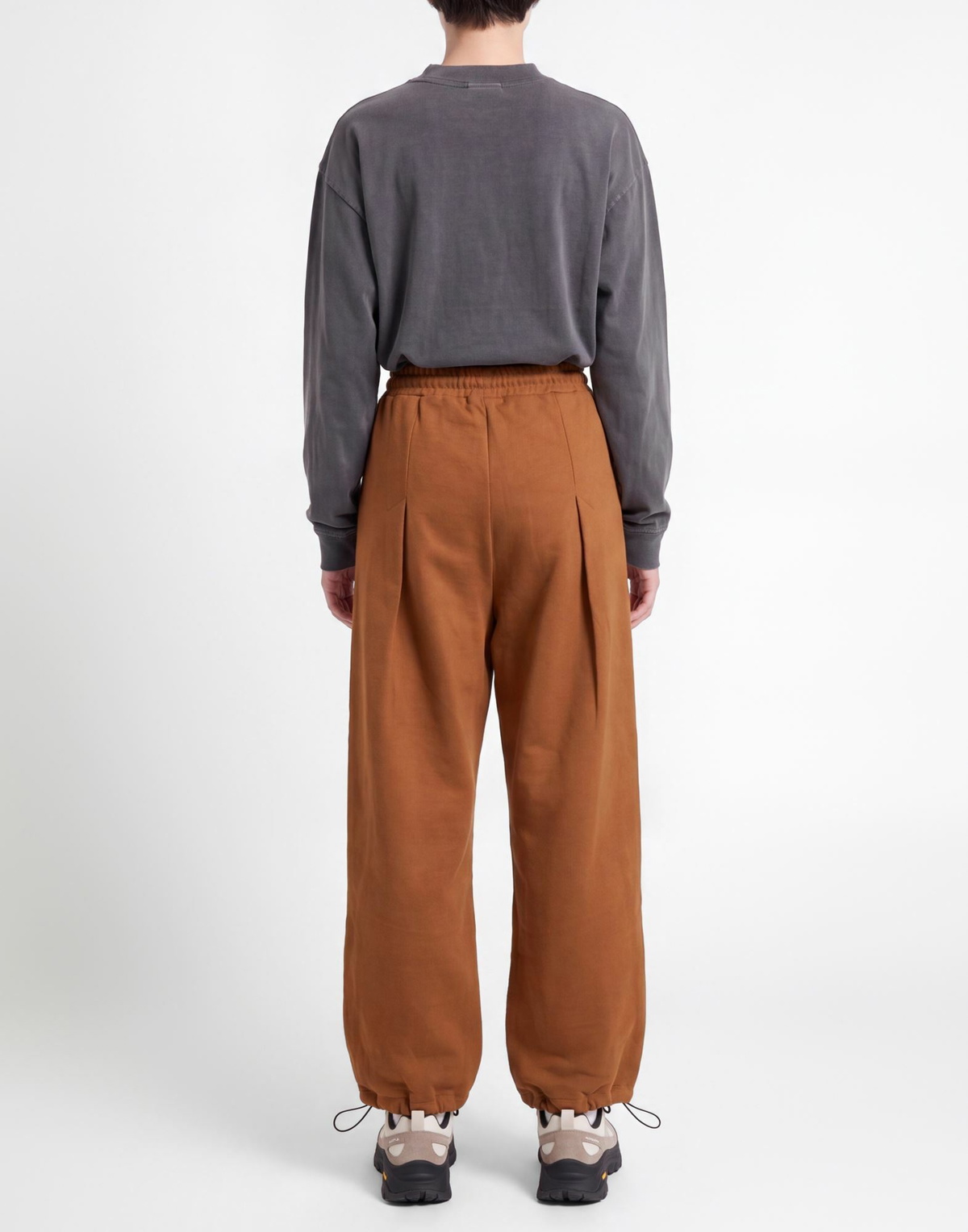 Laneus Womens Pants Camel