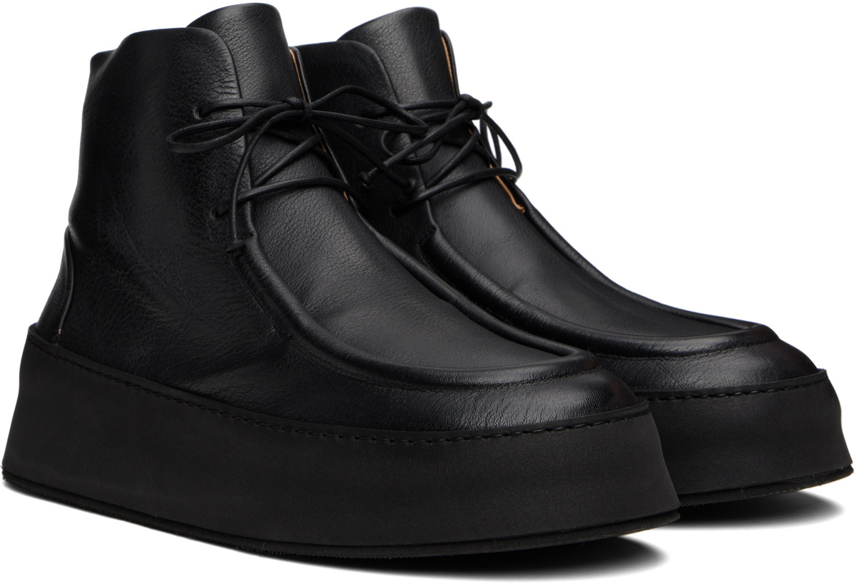 Marsèll Black Cassapana Ankle Boots