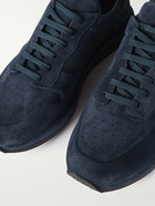 Officine Creative - Race Lux Suede Sneakers - Blue