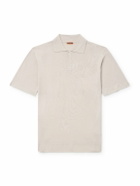 Barena - Marco Merino Wool Polo Shirt - Neutrals