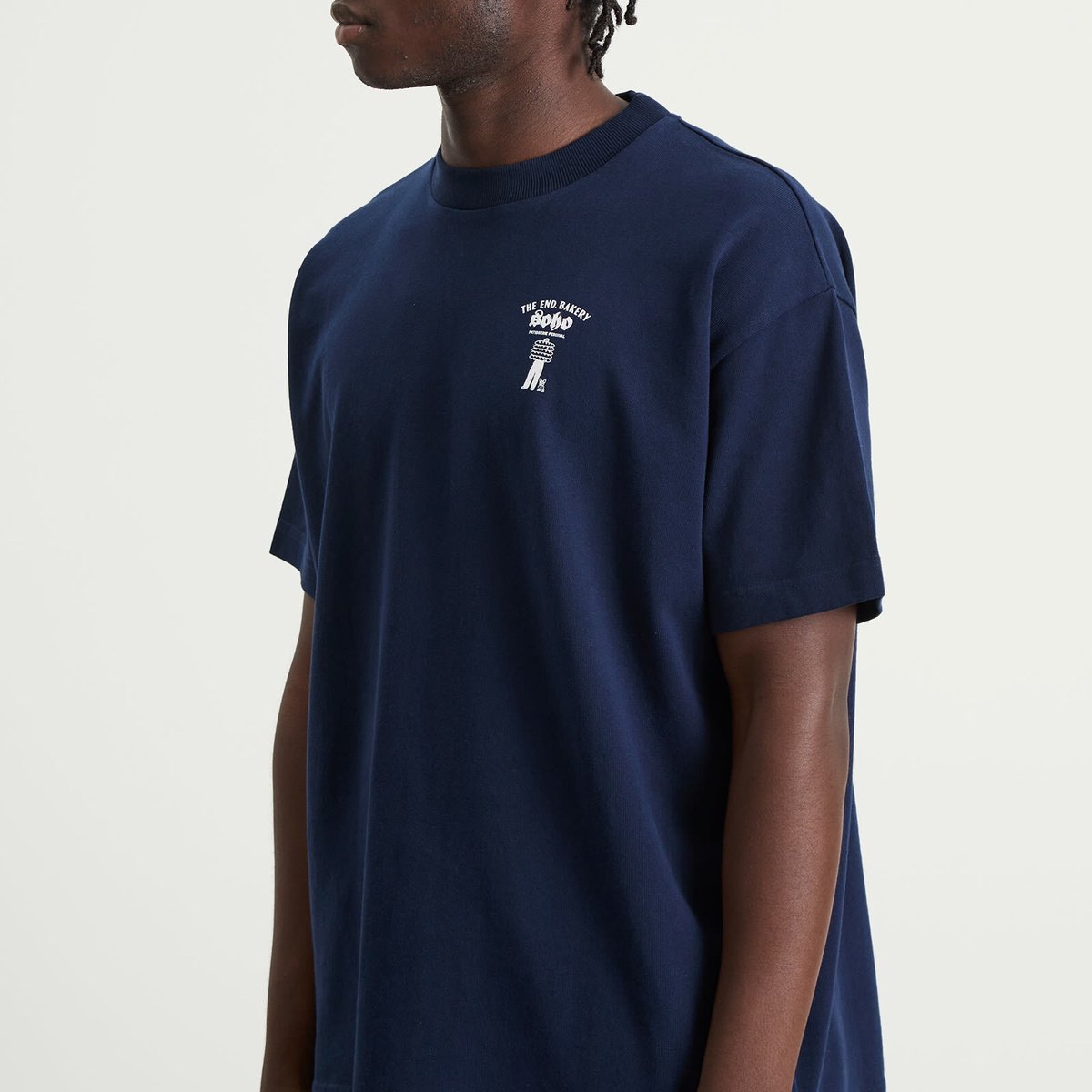 Percival Men's Patisserie T-Shirt - Presented by END. in Navy