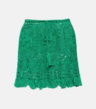 Anna Kosturova Crochet miniskirt