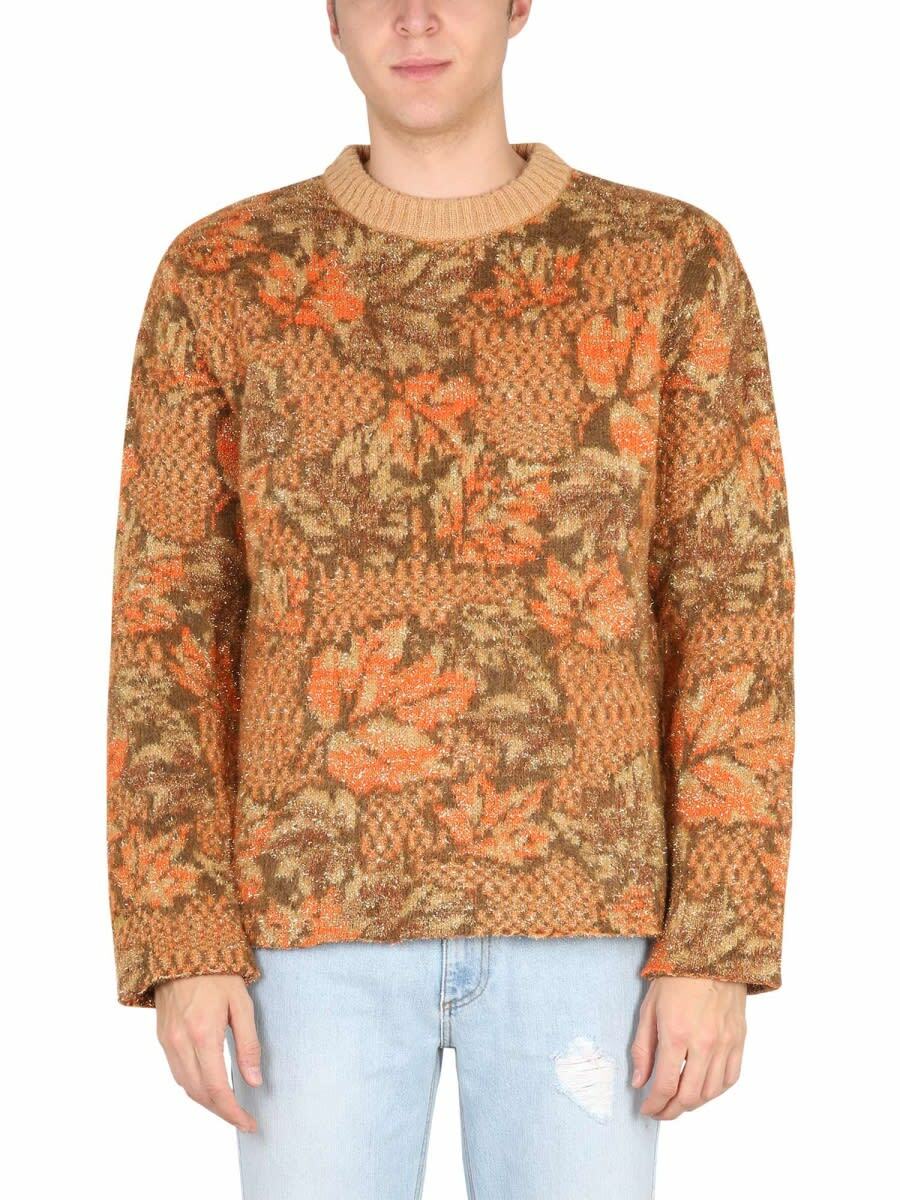 ERL Gray Skull Sweater ERL ERL Gray Skull Sweater ERL