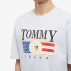 Tommy Jeans Men's Tommy Skater T-Shirt in Silver Grey Heather