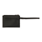 Yohji Yamamoto Black Signature Logo Key Ring Wallet