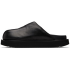 Rick Owens Black Tower Padded Platform Slides