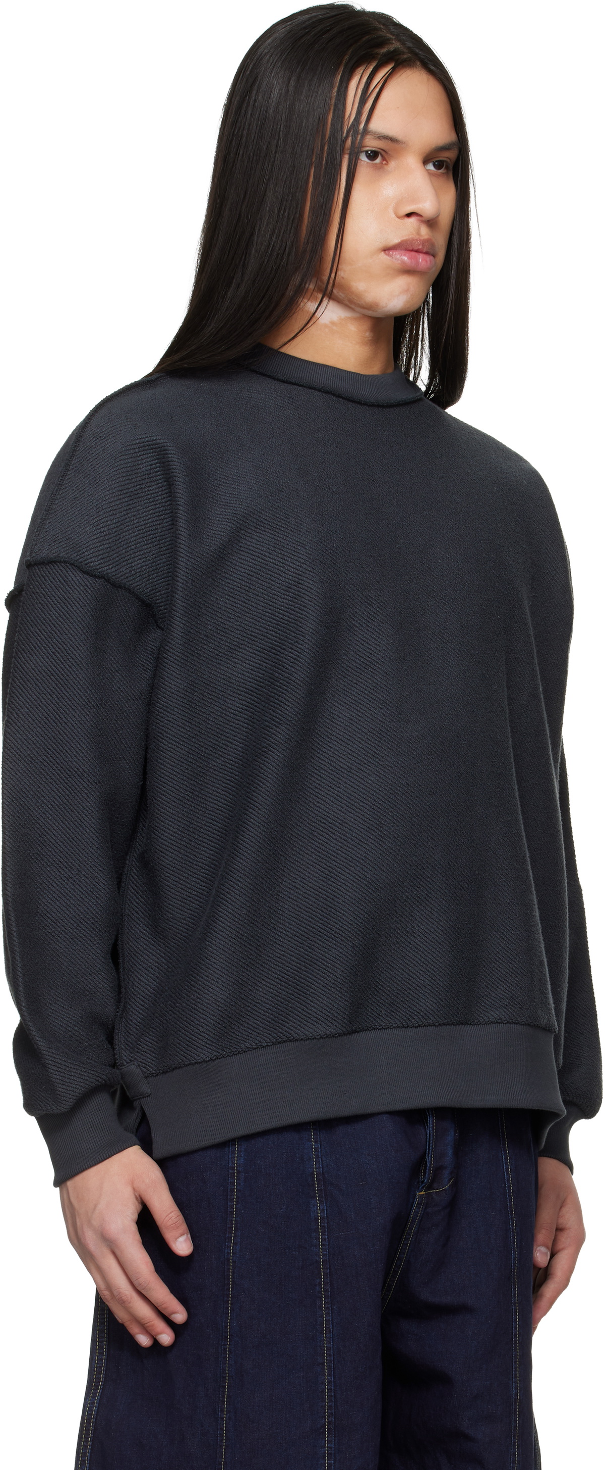 Toogood Gray 'The Mechanic' Sweater