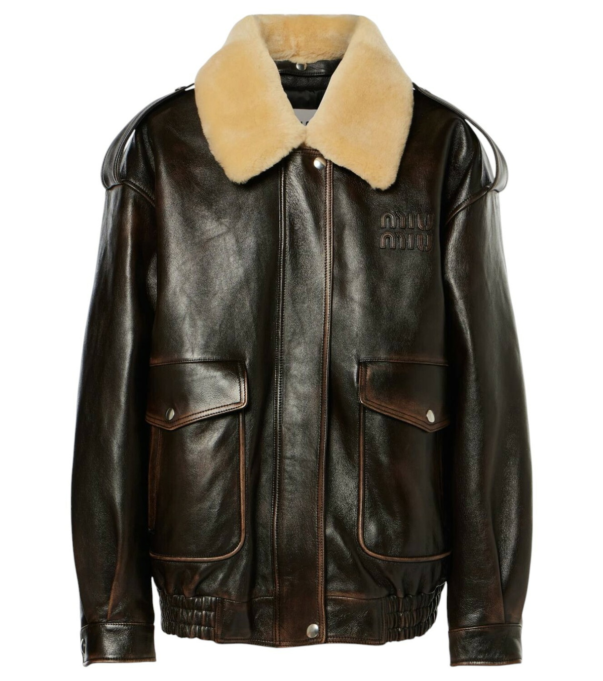 Miu Miu Leather jacket Miu Miu