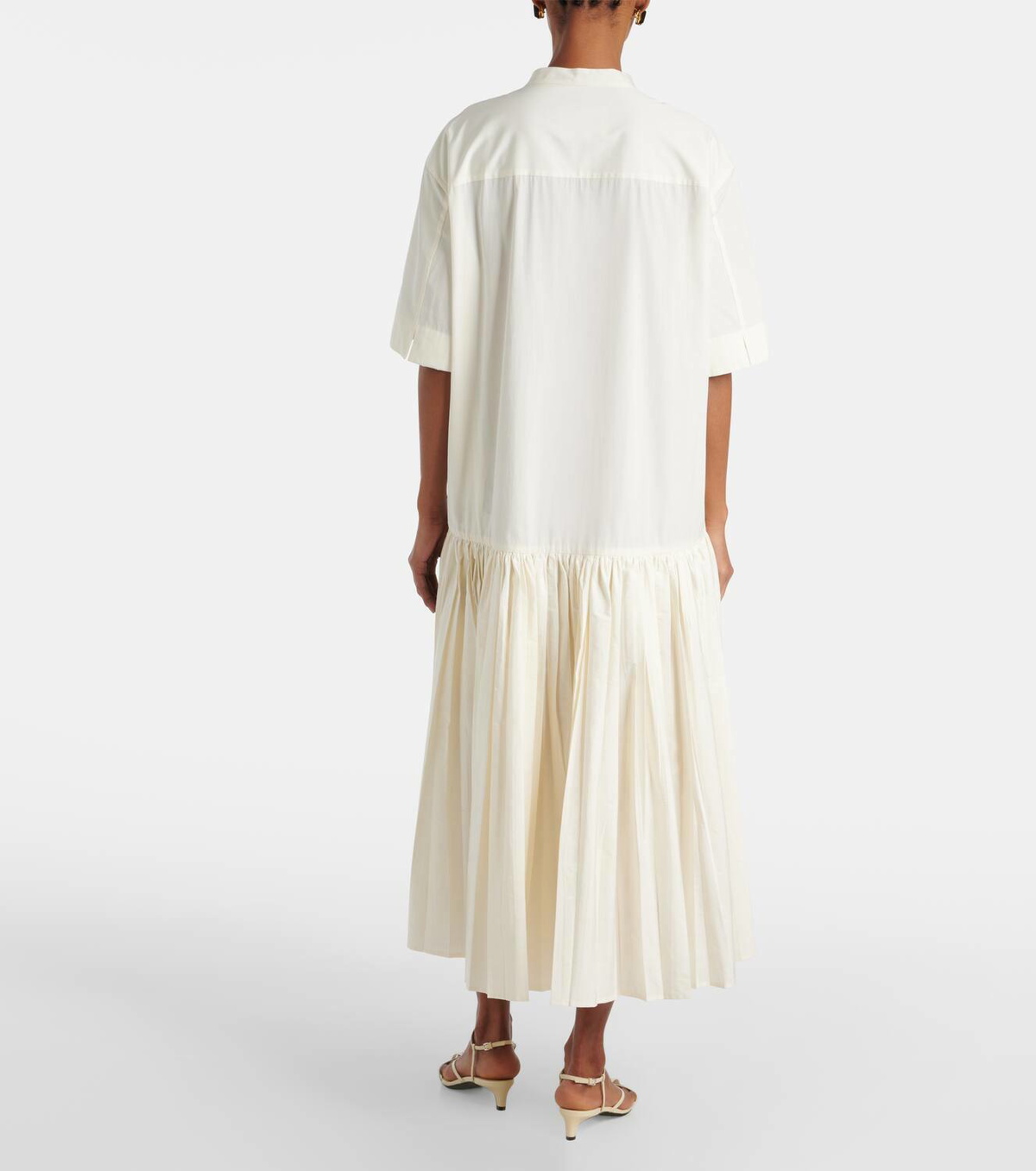 Jil Sander Cotton poplin maxi dress