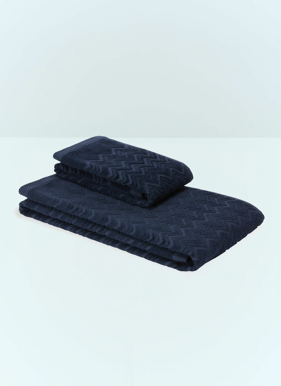 Missoni Set Of Two Chalk Towels