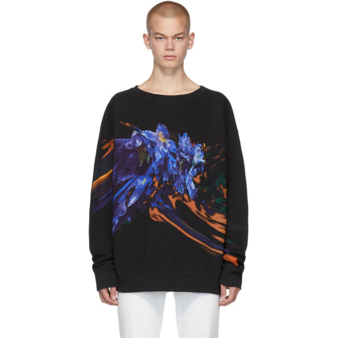 Photo: Maison Margiela Black Graphic Sweatshirt