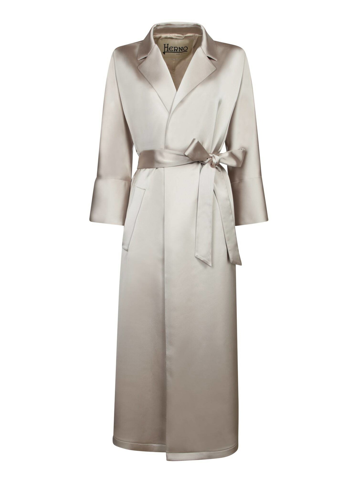 【送料&関税込】Herno Chantilly Satin Duster Beige Herno Chantilly Satin Duster Beige Herno