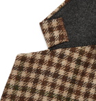 Acne Studios - Brown Checked Wool Blazer - Brown