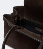DeMellier Hudson Midi suede tote bag
