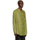 CMMN SWDN Yellow Check Sergey Overshirt