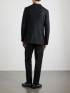 De Petrillo - Posillipo Wool and Cashmere-Blend Twill Suit Jacket - Black