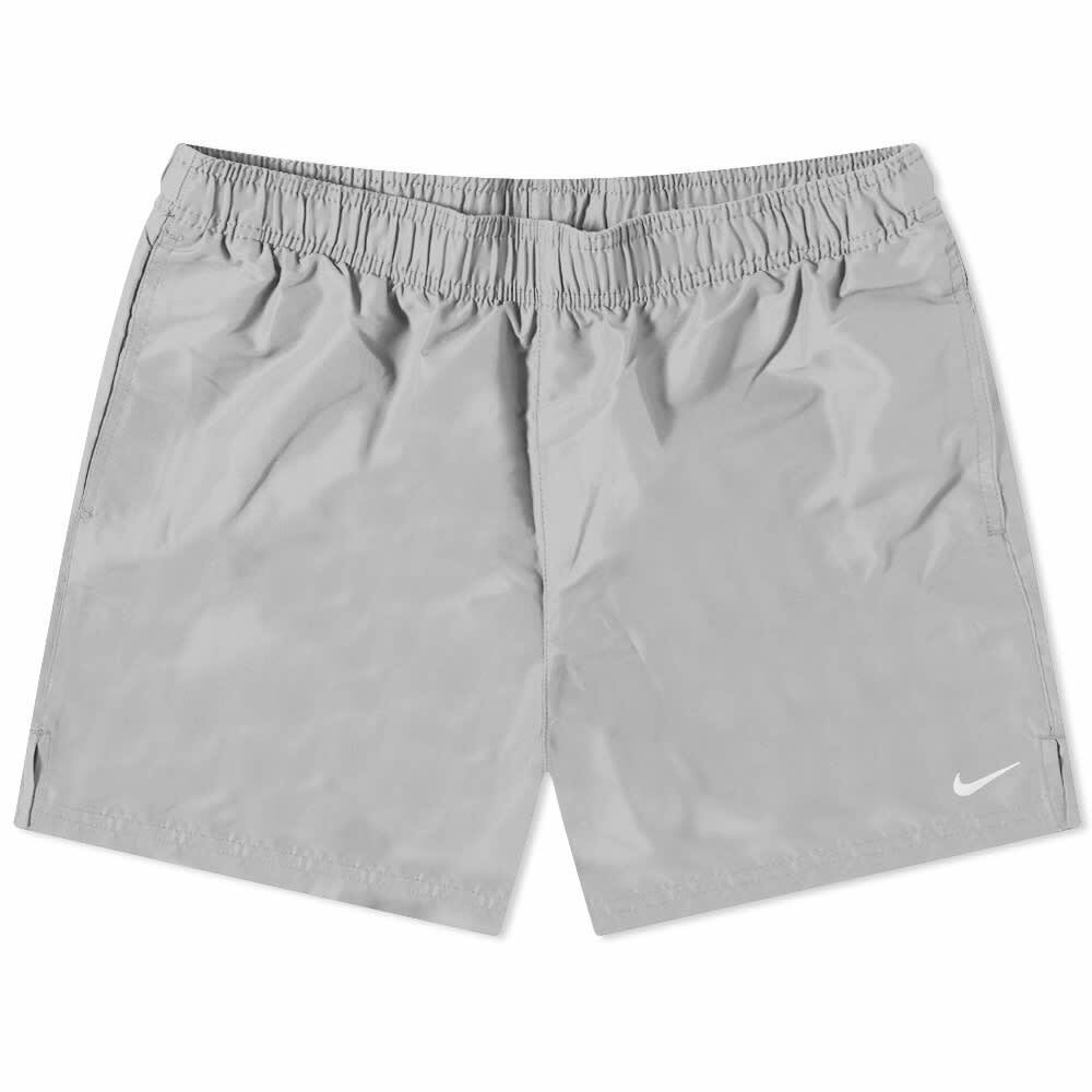 Nike Swim Men's 5 Volley Short in Light Smoke Grey Nike Swim