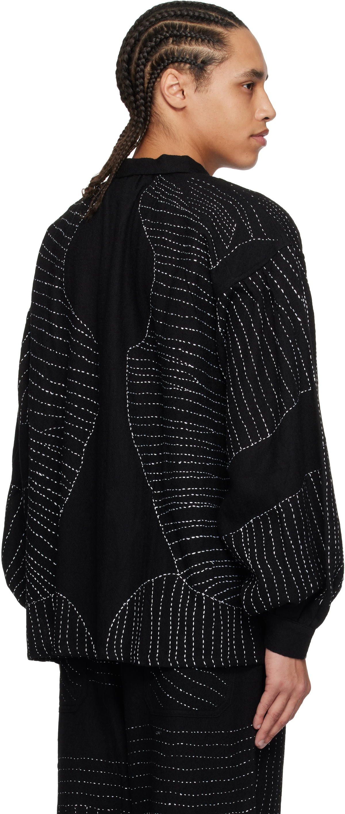 Glass Cypress Black Anatomical Shirt