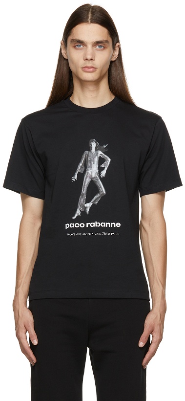 Photo: Paco Rabanne Black Fraçoise Hardy T-Shirt