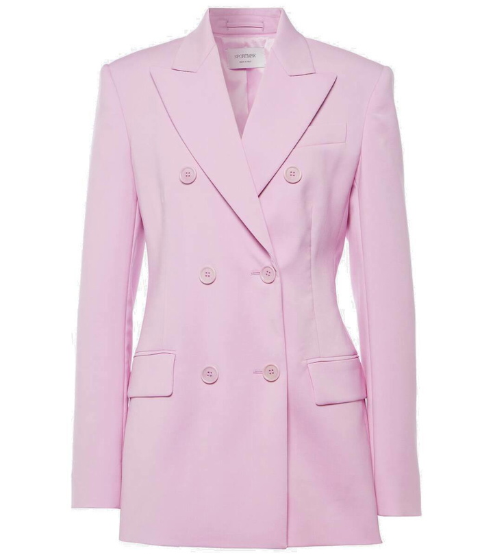 Photo: Sportmax Virgin wool blazer