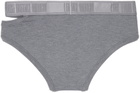 LGN Louis Gabriel Nouchi Gray Cutout Briefs