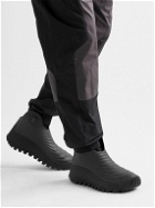 Moncler - Acqua High Knitted and Recycled-EVA Boots - Black