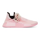 adidas Originals x Pharrell Williams Pink HU NMD Sneakers