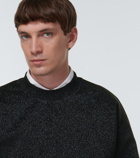 Jil Sander Metallic crewneck sweater
