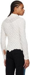 PONDER.ER SSENSE Exclusive White Hug Shirt