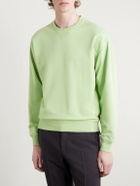TOM FORD - Logo-Embroidered Cotton-Jersey Sweatshirt - Green