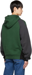 Axel Arigato Green & Navy Fragment Hoodie