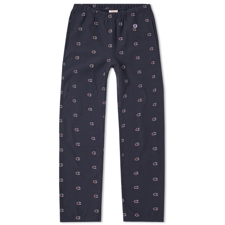 Photo: Champion Reverse Weave All Over Logo Sweat Pant