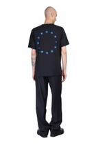 Études T-shirt In Black Cotton