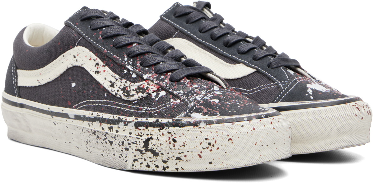 Vans Gray Old Premium Old Skool 36 Sneakers